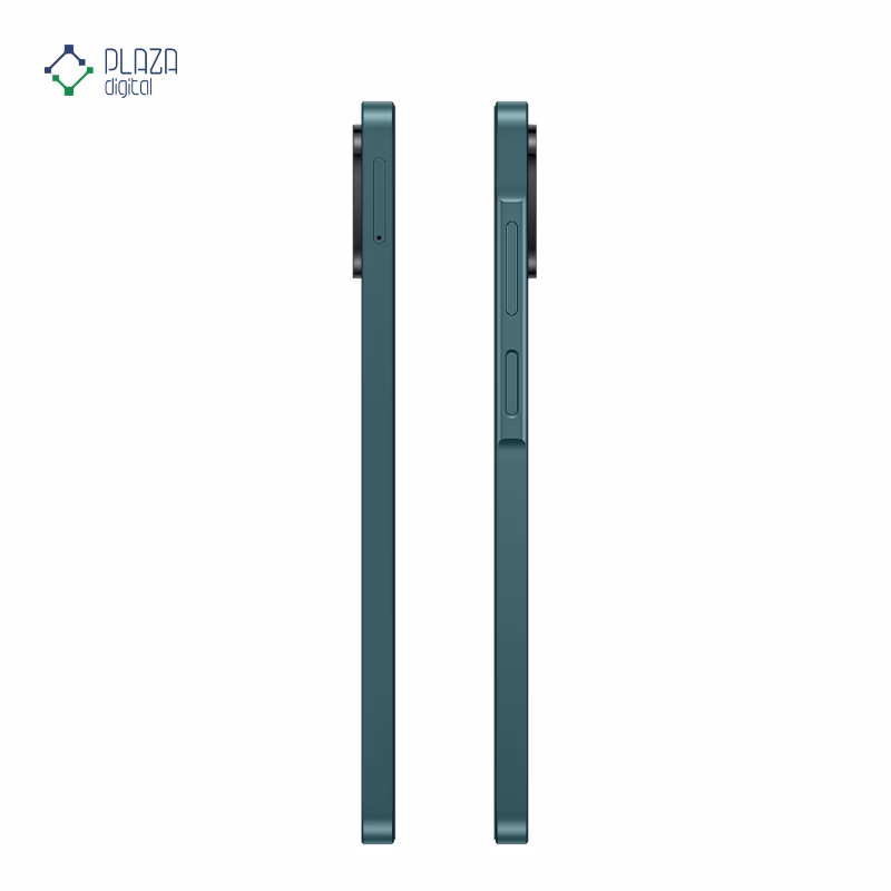 نمای کنار گوشی موبایل سامسونگ مدل Galaxy A07 4G ظرفیت 128 گیگابایت رم 4 گیگابایت - ویتنام رنگ سبز پلازا دیجیتال
