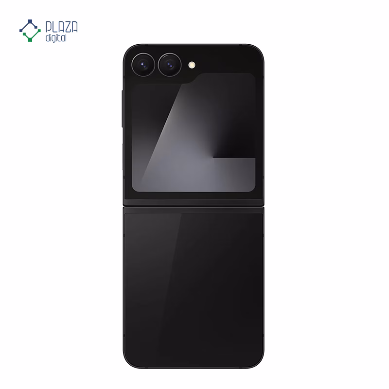 نمای پشت گوشی موبایل سامسونگ مدل Galaxy Z Flip7 FE ظرفیت 256 گیگابایت رم 8 گیگابایت - ویتنام رنگ مشکی پلازا دیجیتال