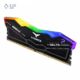رم کامپیوتر DDR5 تیم گروپ مدل T-Force Delta RGB دو کاناله 5200 مگاهرتز CL40 ظرفیت 16 گیگابایت پلازا دیجیتال