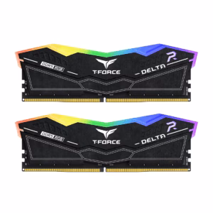 رم کامپیوتر DDR5 تیم گروپ مدل T-Force Delta RGB دو کاناله 6400 مگاهرتز CL40 ظرفیت 32 گیگابایت پلازا دیجیتال