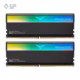رم کامپیوتر DDR5 تیم گروپ مدل T-Force XTREEM ARGB دو کاناله 6000 مگاهرتز CL38 ظرفیت 32 گیگابایت رنگ مشکی پلازا دیجیتال