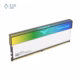 رم کامپیوتر DDR5 تیم گروپ مدل T-Force XTREEM ARGB دو کاناله 6000 مگاهرتز CL38 ظرفیت 32 گیگابایت رنگ سفید پلازا دیجیتال