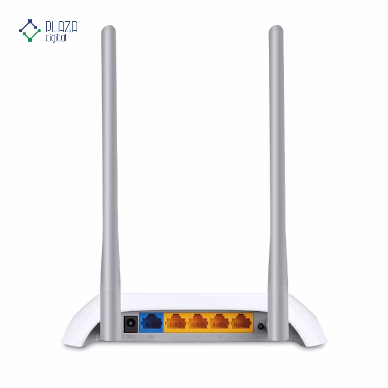 درگاه های روتر بی سیم تی پی لینک مدل TL-WR840N پلازا دیجیتال