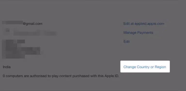 تغییر کشور اپل آیدی در MacOS