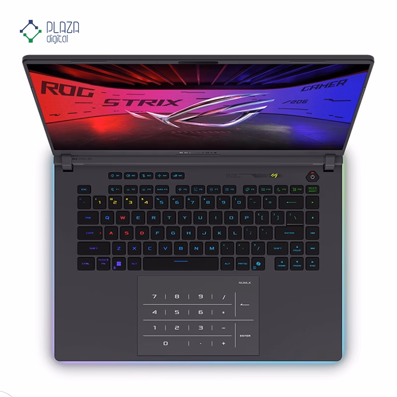 لپ تاپ گیمینگ ایسوس 16 اینچی مدل ROG Strix G16 G615LP Ultra 9 275HX 64GB 1TB RTX5070 پلازادیجیتال