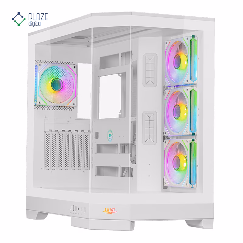 کیس کامپیوتر گیمینگ اوست مدل GT-AQ1-MW پلازادیجیتال