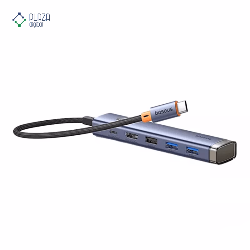 هاب Type-C باسئوس 6 پورت مدل UltraJoy AIR Series B00052802811-01 پلازادیجیتال