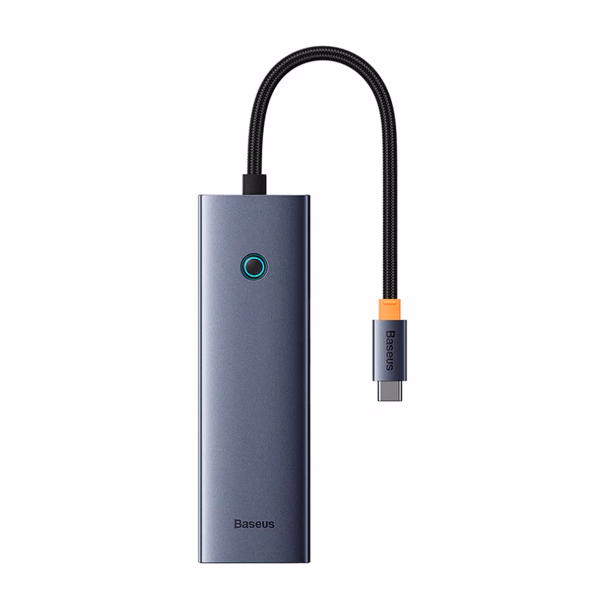 هاب Type-C باسئوس 6 پورت مدل UltraJoy Series B00052807813-01 خاکستری پلازادیجیتال
