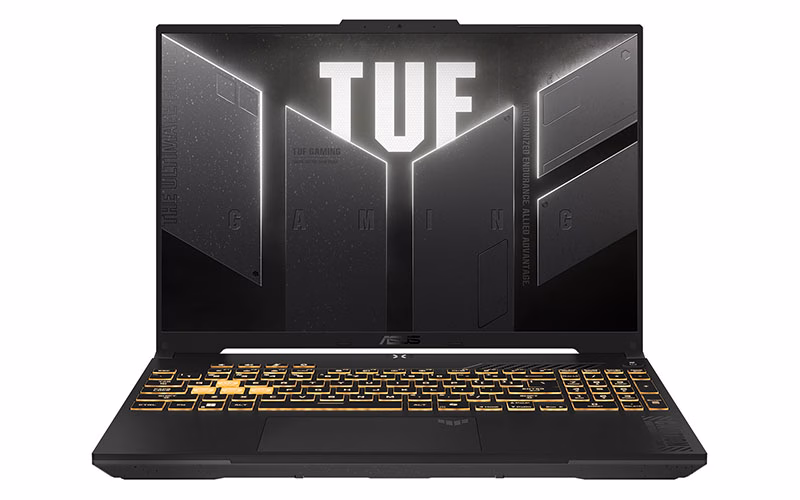 بهترین لپ تاپ ایسوس بالای 100 میلیون تومان 16 لپ تاپ گیمینگ ایسوس 16 اینچی مدل TUF Gaming F16 FX607VJ