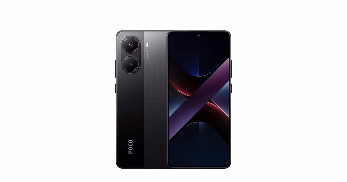 Xiaomi Poco X7 Pro 5G 256GB 12GB RAM Mobile Phone Black PlazaDigital 01