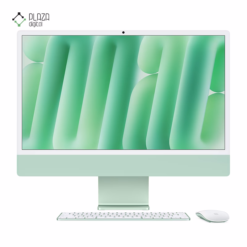 کامپیوتر All in One اپل 24 اینچی مدل iMac MWUY3 2024 M4 16GB 256GB پلازا دیجیتال