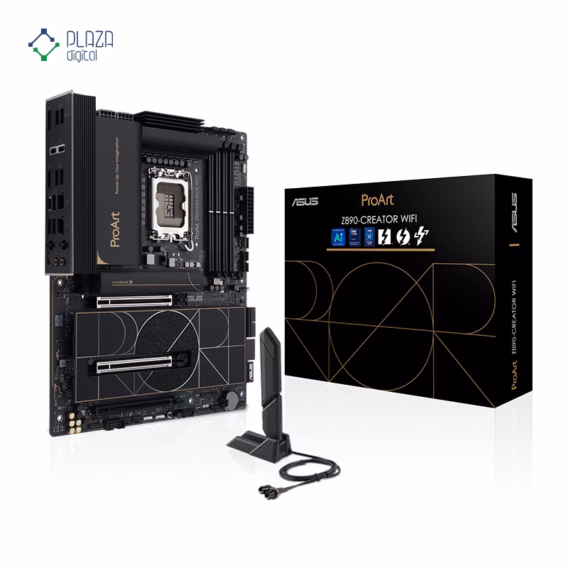 مادربرد ایسوس مدل ProArt Z890-CREATOR WIFI D5 پلازا دیجیتال