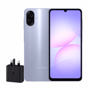 گوشی موبایل سامسونگ مدل Galaxy A07 4G ظرفیت 128 گیگابایت رم 4 گیگابایت - ویتنام همراه شارژر 25 وات سامسونگ رنگ بنفش پلازا دیجیتال