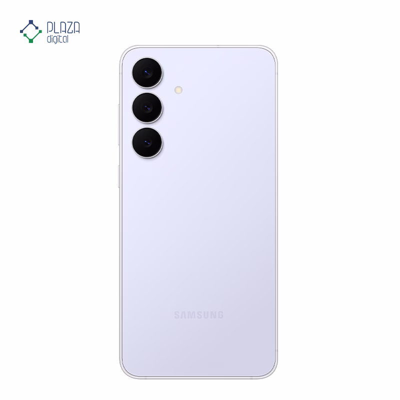 نمای پشت گوشی موبایل سامسونگ مدل Galaxy S25 FE ظرفیت 256 گیگابایت رم 8 گیگابایت رنگ آبی روشن پلازا دیجیتال