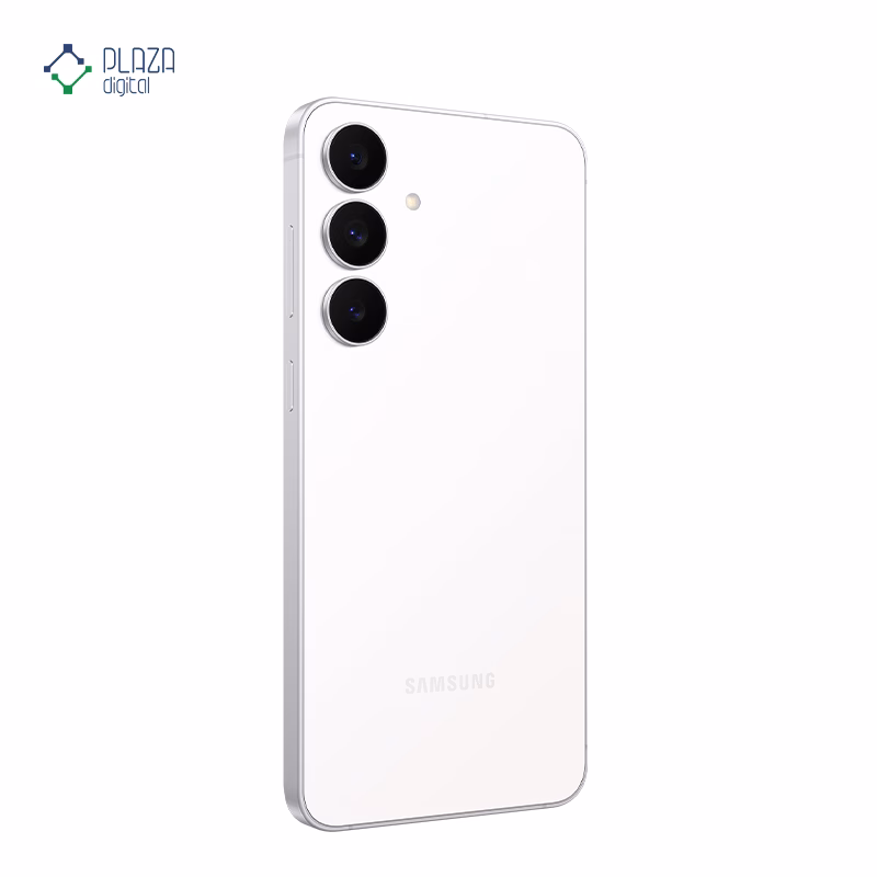 نمای پشت گوشی موبایل سامسونگ مدل Galaxy S25 FE ظرفیت 256 گیگابایت رم 8 گیگابایت رنگ سفید پلازا دیجیتال