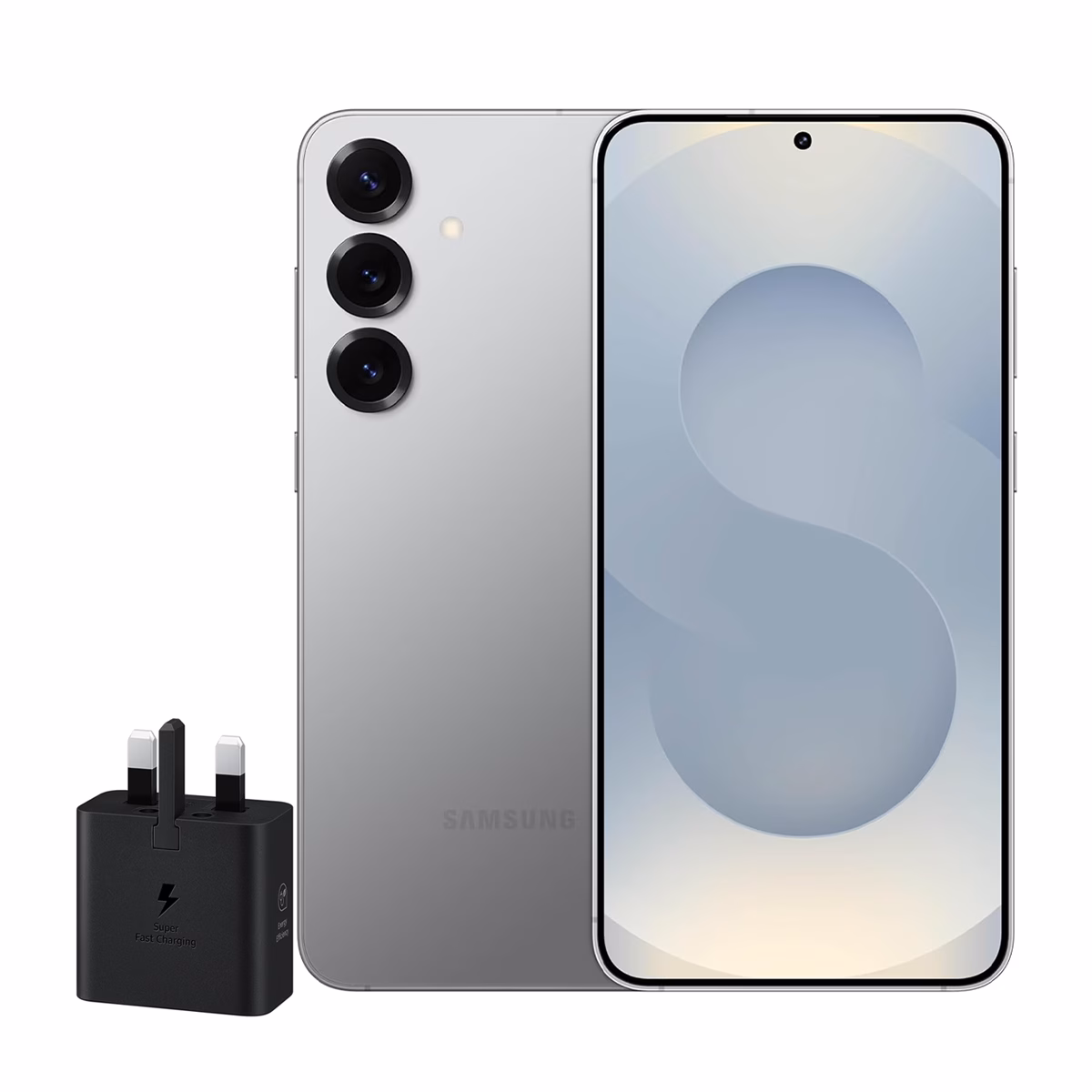 گوشی موبایل سامسونگ مدل Galaxy S25 Plus ظرفیت 256 گیگابایت رم 12 گیگابایت - ویتنام به همراه شارژر 25 وات سامسونگ رنگ خاکستری پلازا دیجیتال