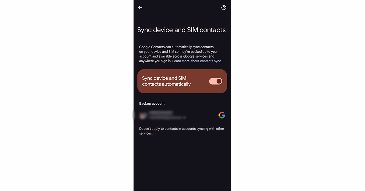 انتقال مخاطبین به گوشی جدید از طریق حساب گوگل (Gmail)
