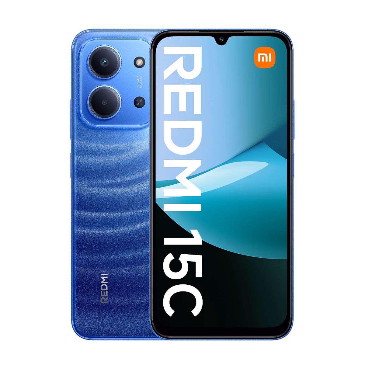 گوشی موبایل شیائومی مدل Redmi 15C 4G ظرفیت 128 گیگابایت رم 4 گیگابایت رنگ آبی پلازا دیجیتال