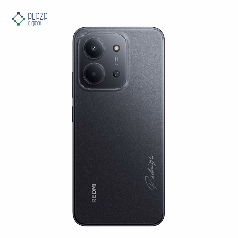 گوشی موبایل شیائومی مدل Redmi 15C 4G ظرفیت 128 گیگابایت رم 4 گیگابایت رنگ مشکی پلازا دیجیتال