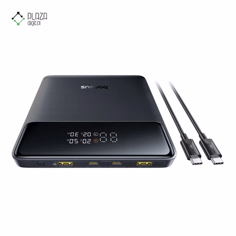 پاوربانک باسئوس مدل Blade H1 P10021604123-00 ظرفیت 20000 میلی ‌آمپر ساعت پلازادیجیتال