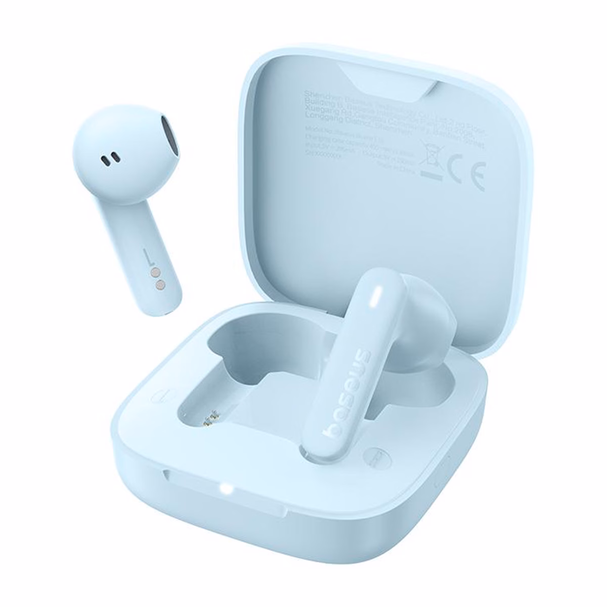 هندزفری بلوتوثی باسئوس مدل Bowie E16 A00061900113 آبی پلازادیجیتال