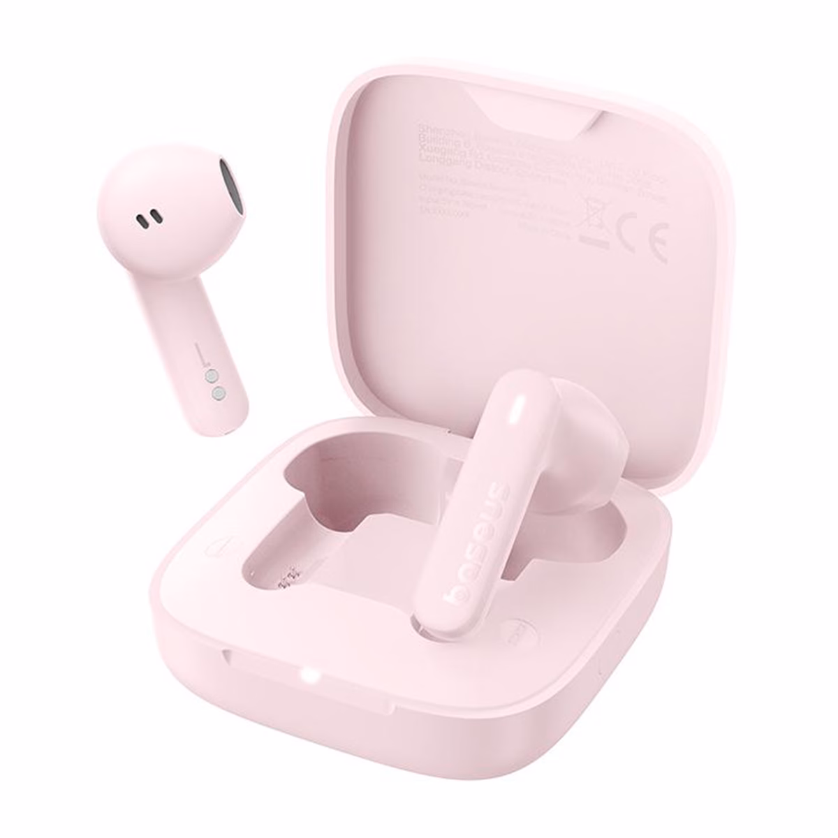 هندزفری بلوتوثی باسئوس مدل Bowie E16 A00061900113 صورتی پلازادیجیتال