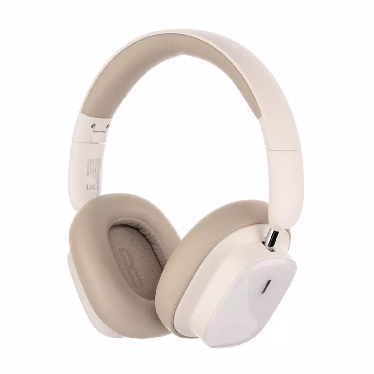 هدفون بلوتوثی باسئوس مدل Bowie H1i کرم پلازادیجیتال