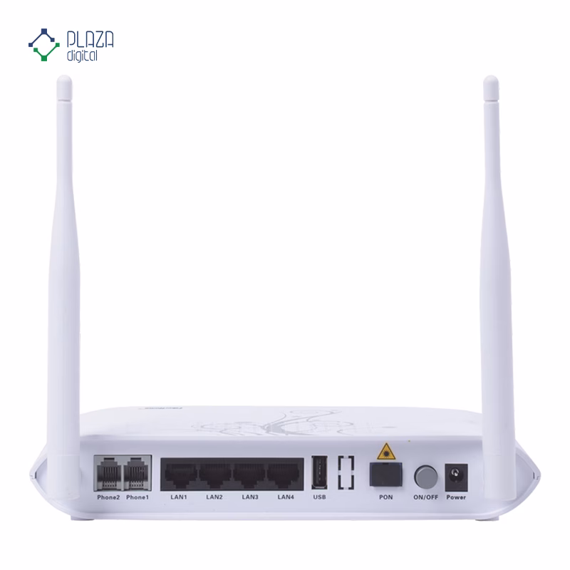 مودم روتر فیبر نوری وای‌ فای فایبرهوم مدل AN5506-04-FS پلازادیجیتال