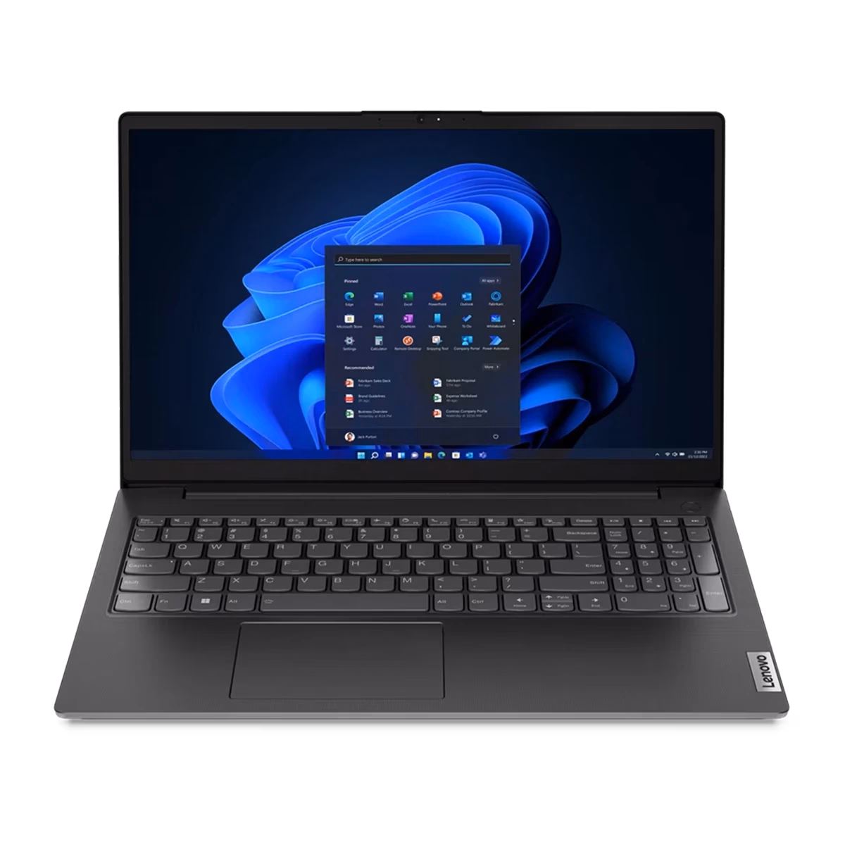 لپ تاپ لنوو 15.6 اینچی مدل V15 R7 7730U 24GB 512GB Radeon رنگ مشکی پلازا دیجیتال
