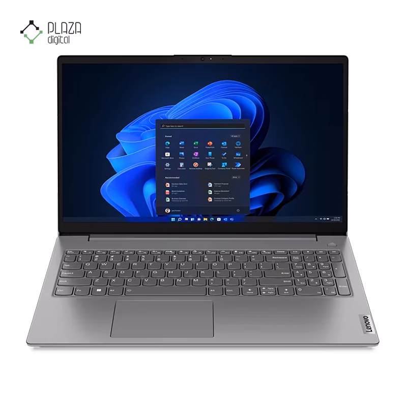 لپ تاپ لنوو 15.6 اینچی مدل V15 R7 7730U 24GB 512GB Radeon رنگ خاکستری پلازا دیجیتال