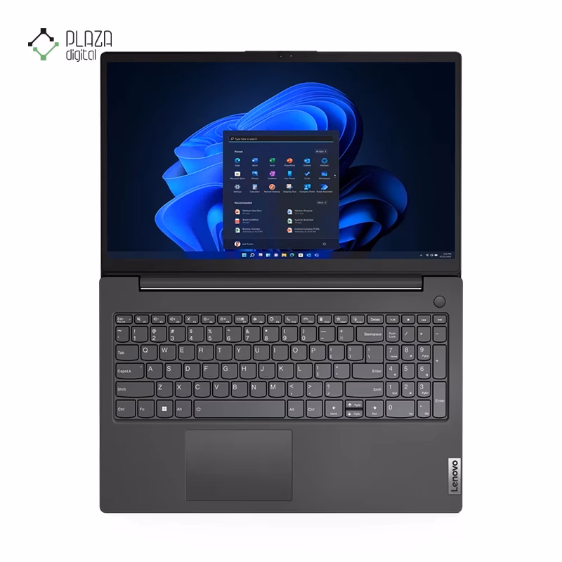 لپ تاپ لنوو 15.6 اینچی مدل V15 R7 7730U 24GB 512GB Radeon رنگ مشکی پلازا دیجیتال