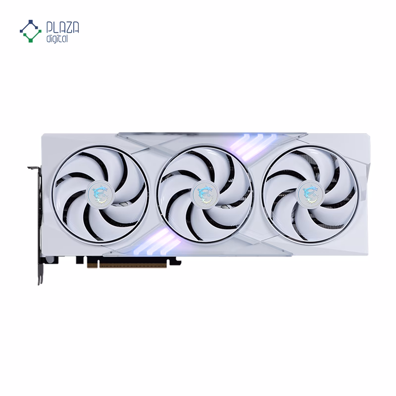 کارت گرافیک ام اس آی مدل GeForce RTX 5080 16G GAMING TRIO OC حافظه 16 گیگابایت رنگ سفید پلازا دیجیتال