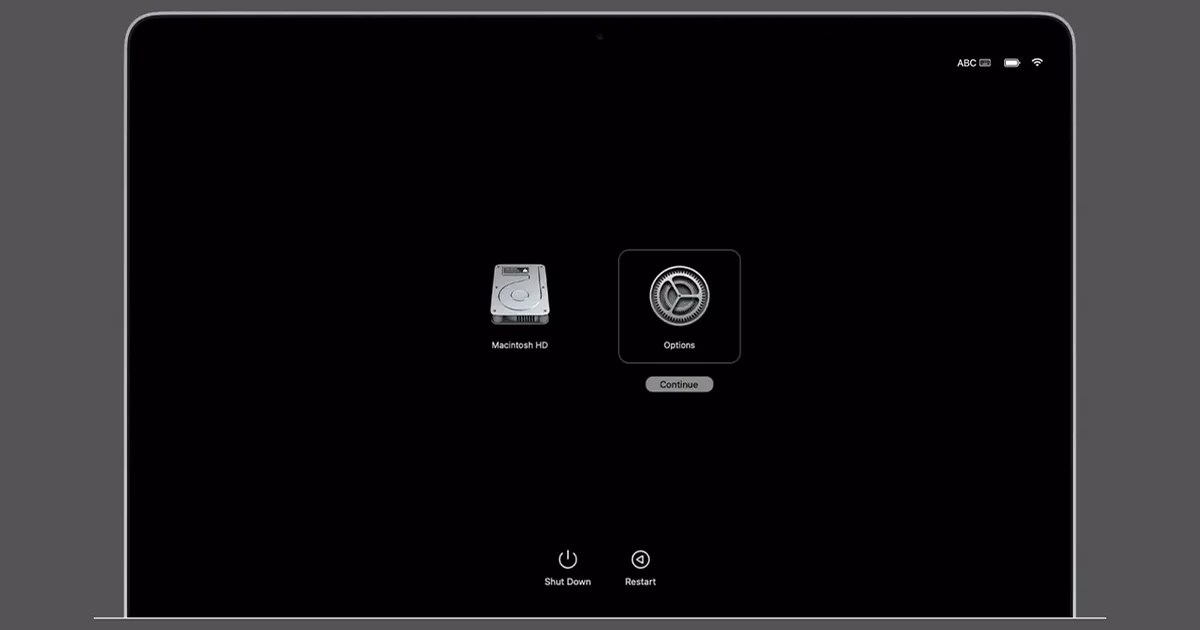 ریست کردن پسورد مک بوک در حالت ریکاوری