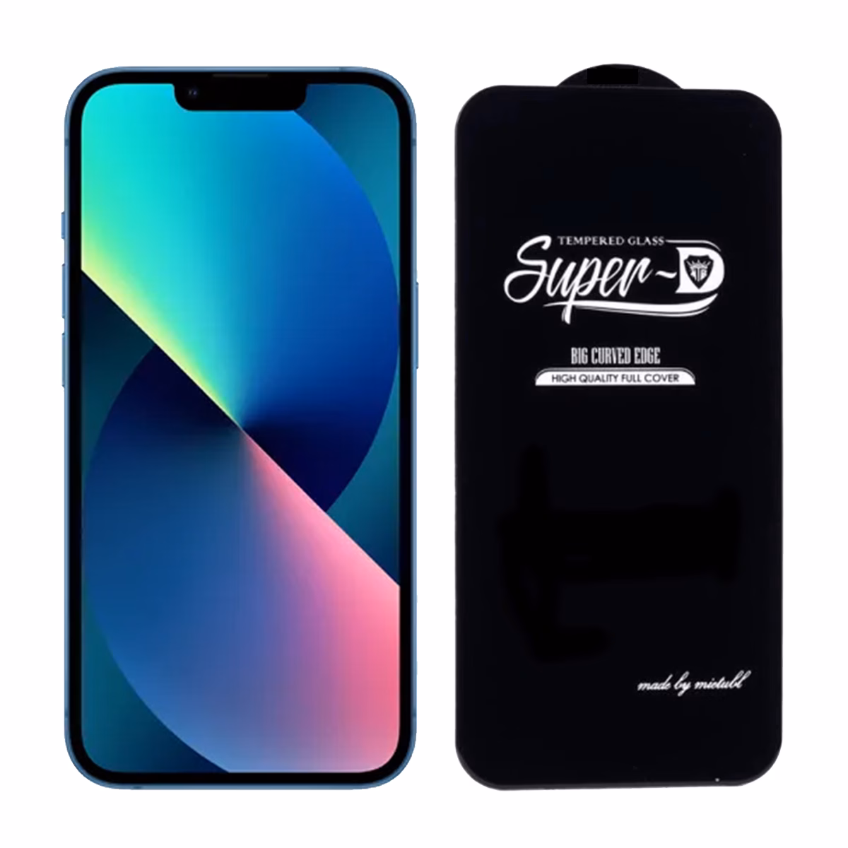 گلس گوشی اپل iPhone 13 Pro / iPhone 13 مدل Super D پلازادیجیتال