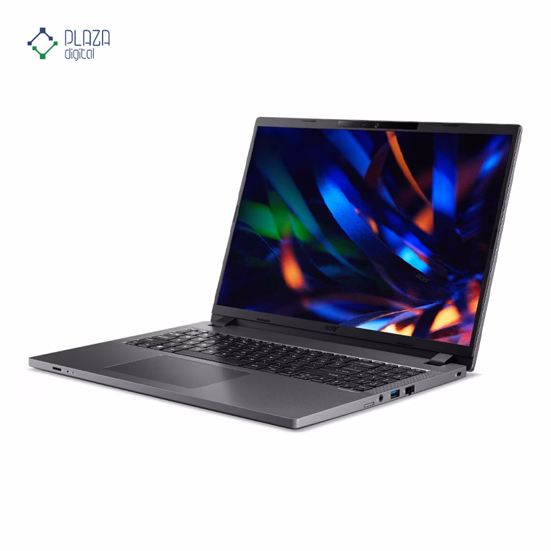 نمای سمت چپ لپ تاپ ایسر 16 اینچی مدل TravelMate P2 16 TMP216-51G-TCO-748N i7 1355U 16GB 2TB RTX2050 پلازا دیجیتال