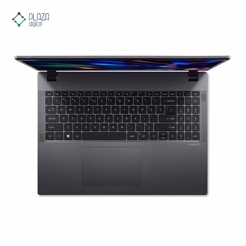 نمای کیبورد لپ تاپ ایسر 16 اینچی مدل TravelMate P2 16 TMP216-51G-TCO-748N i7 1355U 16GB 2TB RTX2050 پلازا دیجیتال