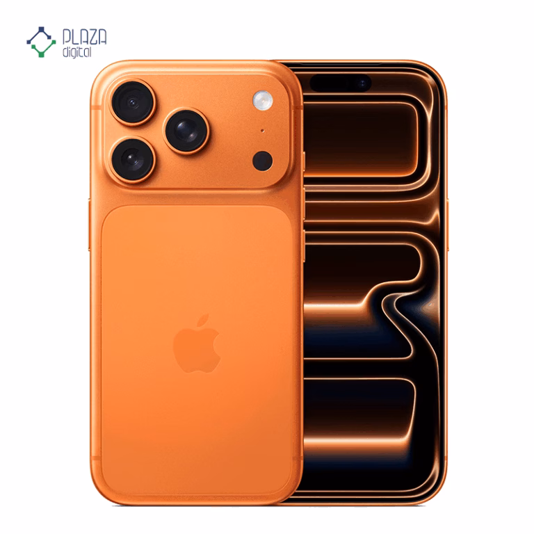 گوشی موبایل اپل مدل iPhone 17 Pro ظرفیت 256 گیگابایت رم 12 گیگابایت - اکتیو/ رجیستر نشده رنگ نارنجی پلازا دیجیتال