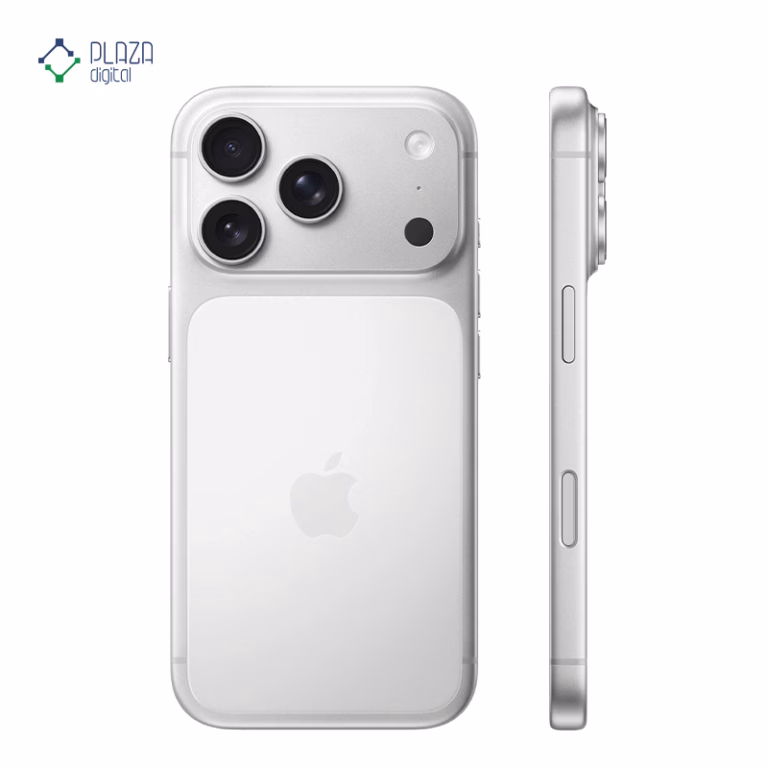 گوشی موبایل اپل مدل iPhone 17 Pro ظرفیت 256 گیگابایت رم 12 گیگابایت - اکتیو/ رجیستر نشده رنگ نقره ای پلازا دیجیتال