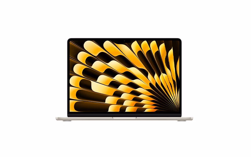 بهترین مک بوک برای ترید ارزهای دیجیتال 13 لپ تاپ اپل 13.6 اینچی مدل مک بوک ایر MW103 2025 M4 16GB 512GB