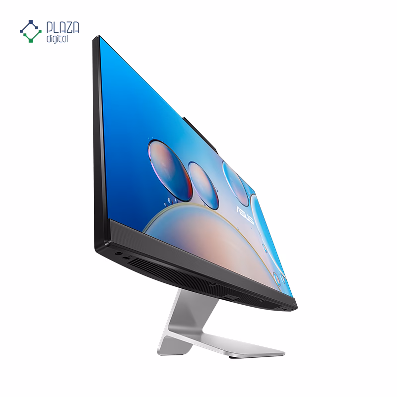 نمای سمت راست کامپیوتر All in One ایسوس 23.8 اینچی مدل A3402WVAT i5 1335U 16GB 512GB رنگ مشکی پلازا دیجیتال