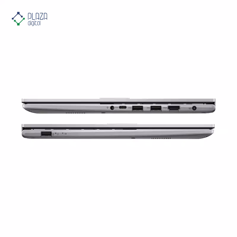 درگاه های لپ تاپ ایسوس 15.6 اینچی مدل Vivobook P1504CVA Core 5 120U 24GB 2TB پلازا دیجیتال