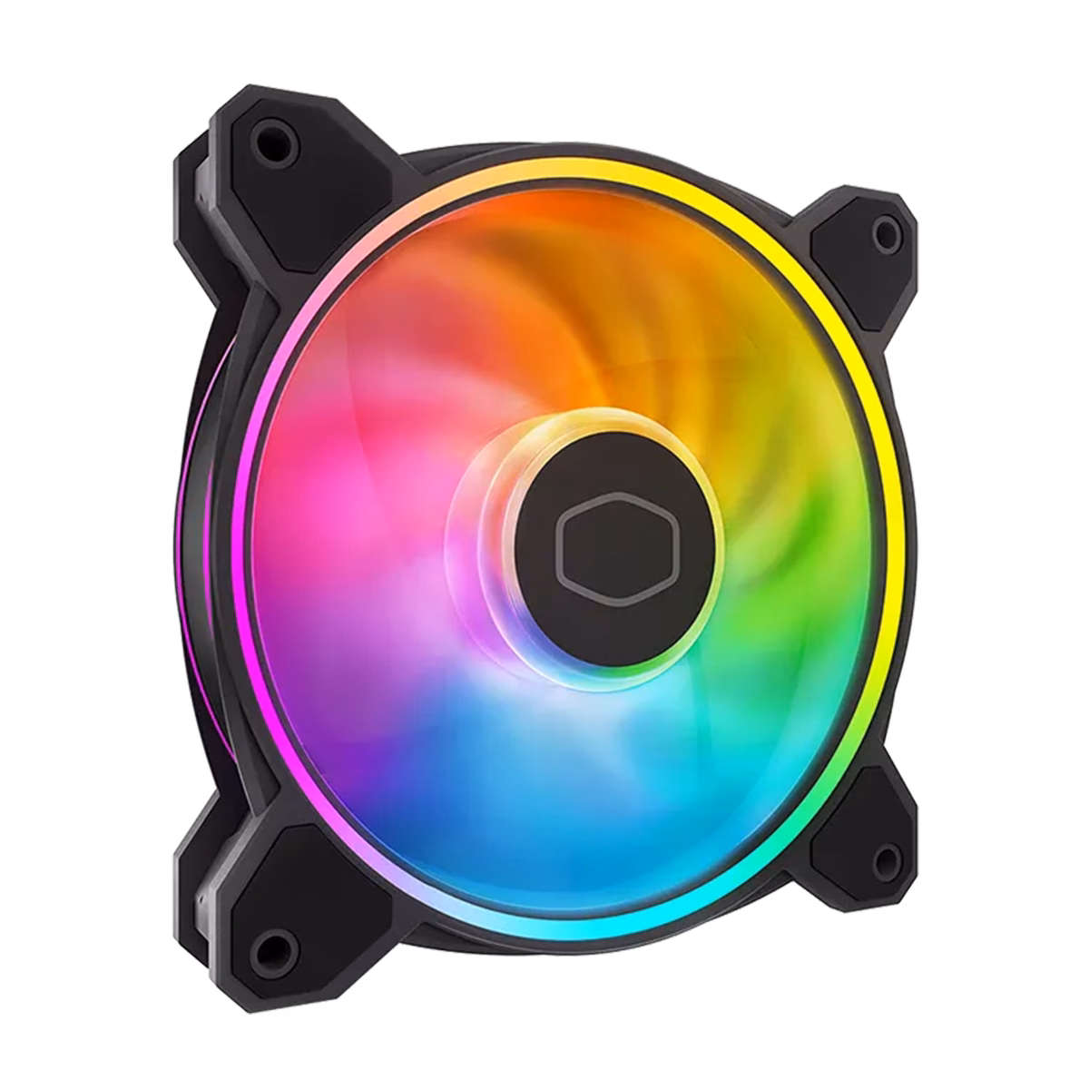 فن کیس کولر مستر MasterFan MF120 Halo2 رنگ مشکی پلازا دیجیتال