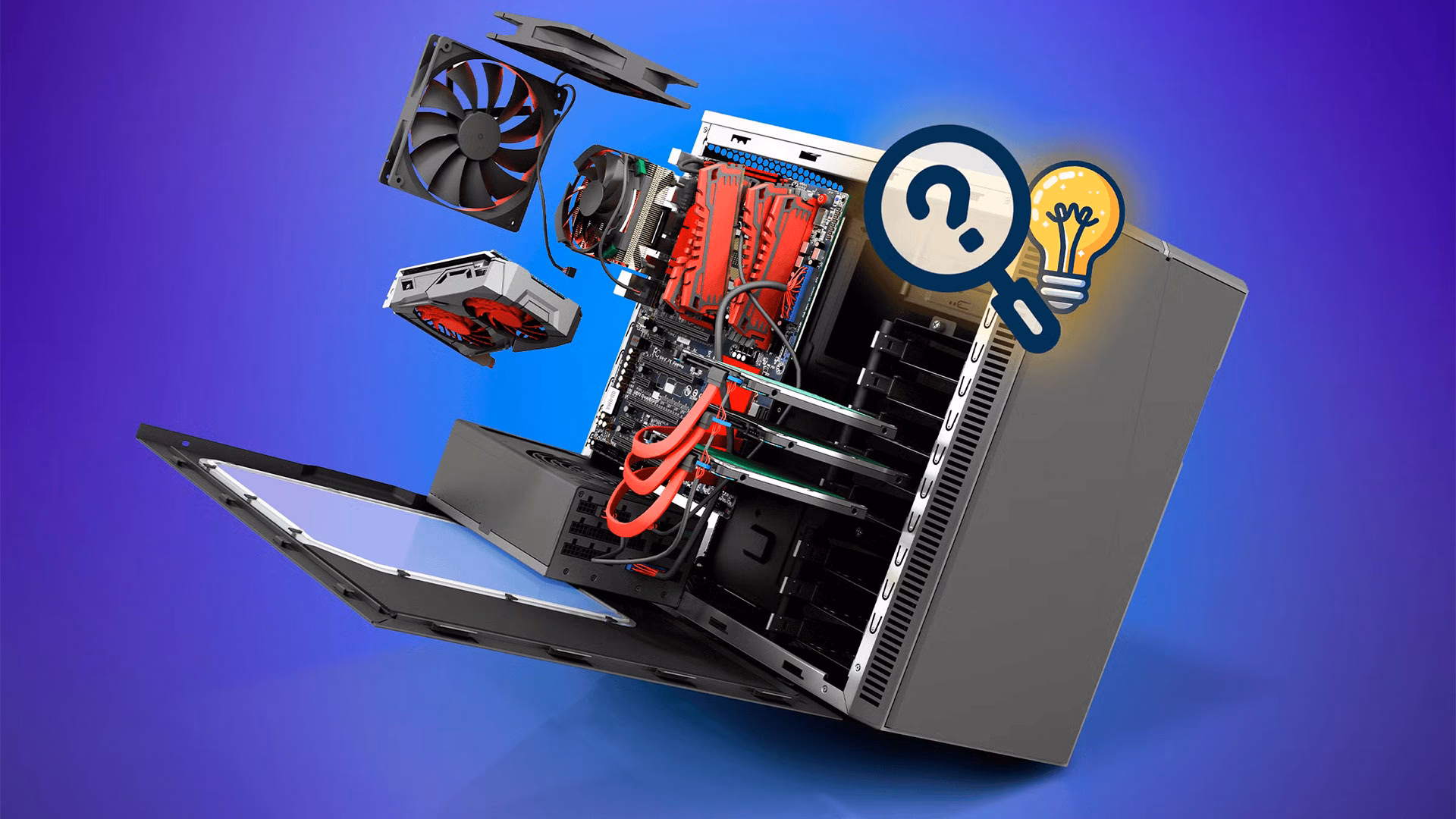 قطعات کامپیوتری و یادگیری ترفند ارتقا سخت افزاری