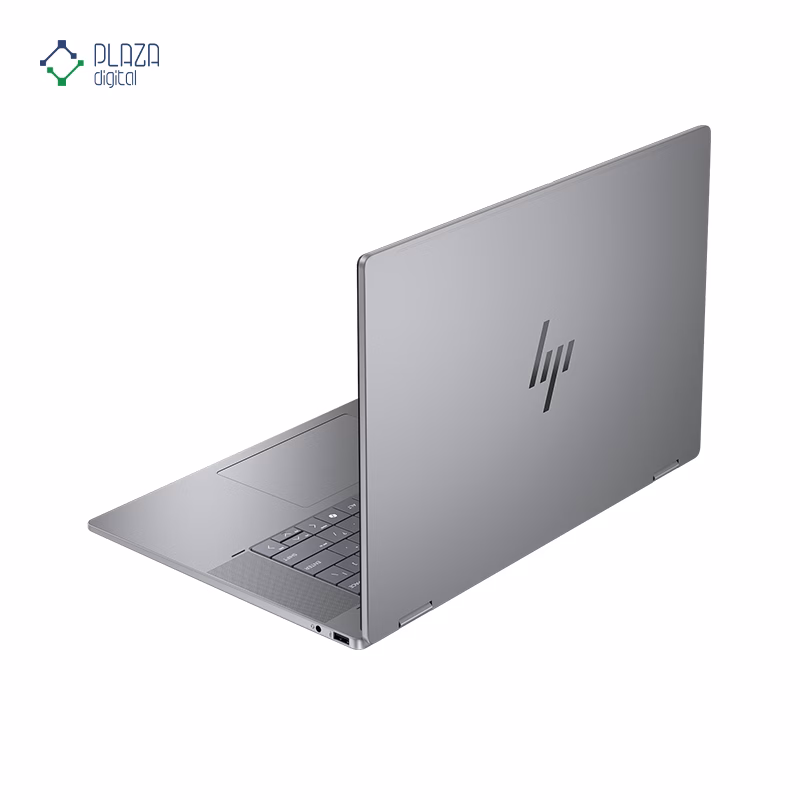 نمای پشت لپ تاپ اچ پی 16 اینچی مدل OmniBook X Flip 16-BE0003DX R5 220 8GB 512GB رنگ نقره ای پلازا دیجیتال