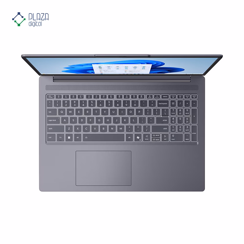 نمای کیبورد لپ تاپ لنوو 16 اینچی مدل IdeaPad Slim 3 16IRH10 i7 13620H 16GB 2TB پلازا دیجیتال