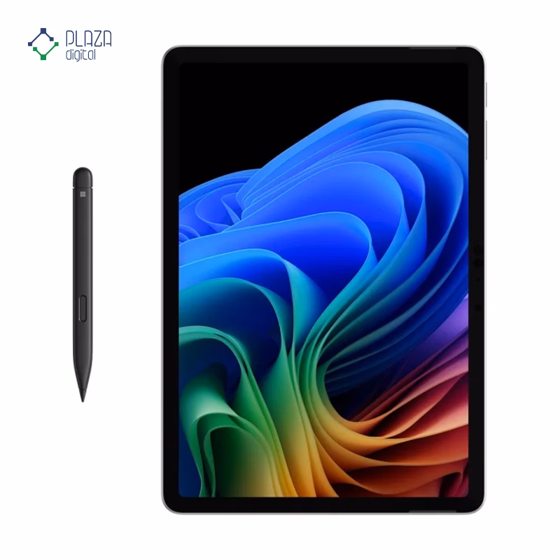تبلت مایکروسافت مدل Surface Pro 12 Snapdragon X Plus ظرفیت 512 گیگابایت رم 16 گیگابایت رنگ نقره ای پلازا دیجیتال