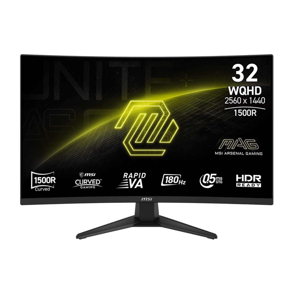 مانیتور گیمینگ ام اس ای 31.5 اینچی مدل MAG 321CQF E18 پلازا دیجیتال