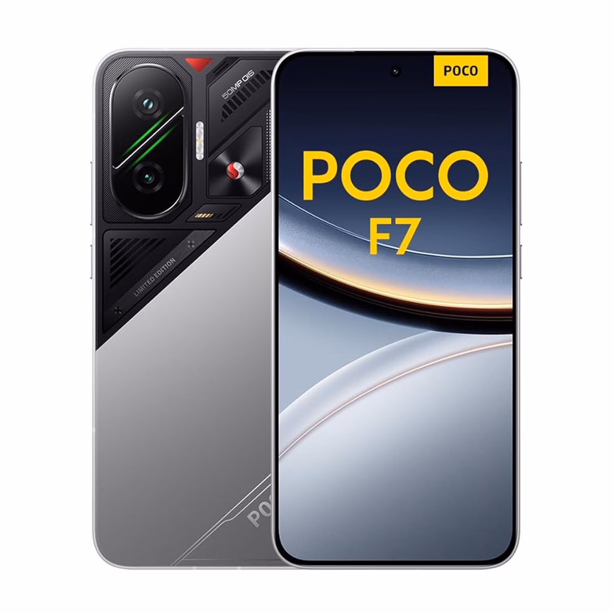 گوشی موبایل پوکو مدل Poco F7 ظرفیت 512 گیگابایت رم 12 گیگابایت رنگ نقره ای پلازا دیجیتال