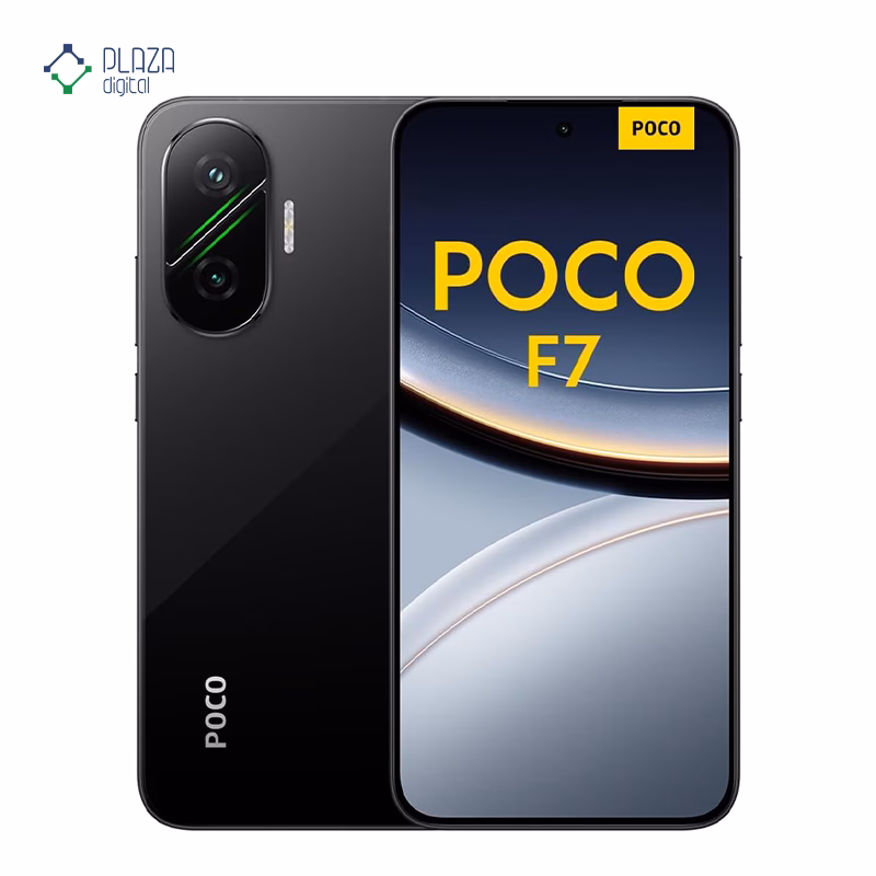 گوشی موبایل پوکو مدل Poco F7 ظرفیت 512 گیگابایت رم 12 گیگابایت رنگ مشکی پلازا دیجیتال