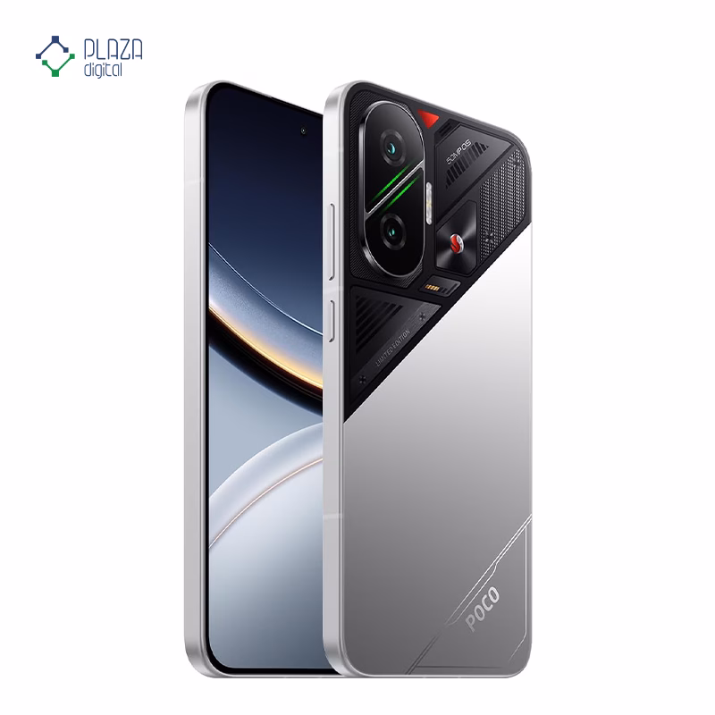 گوشی موبایل پوکو مدل Poco F7 ظرفیت 512 گیگابایت رم 12 گیگابایت رنگ نقره ای پلازا دیجیتال